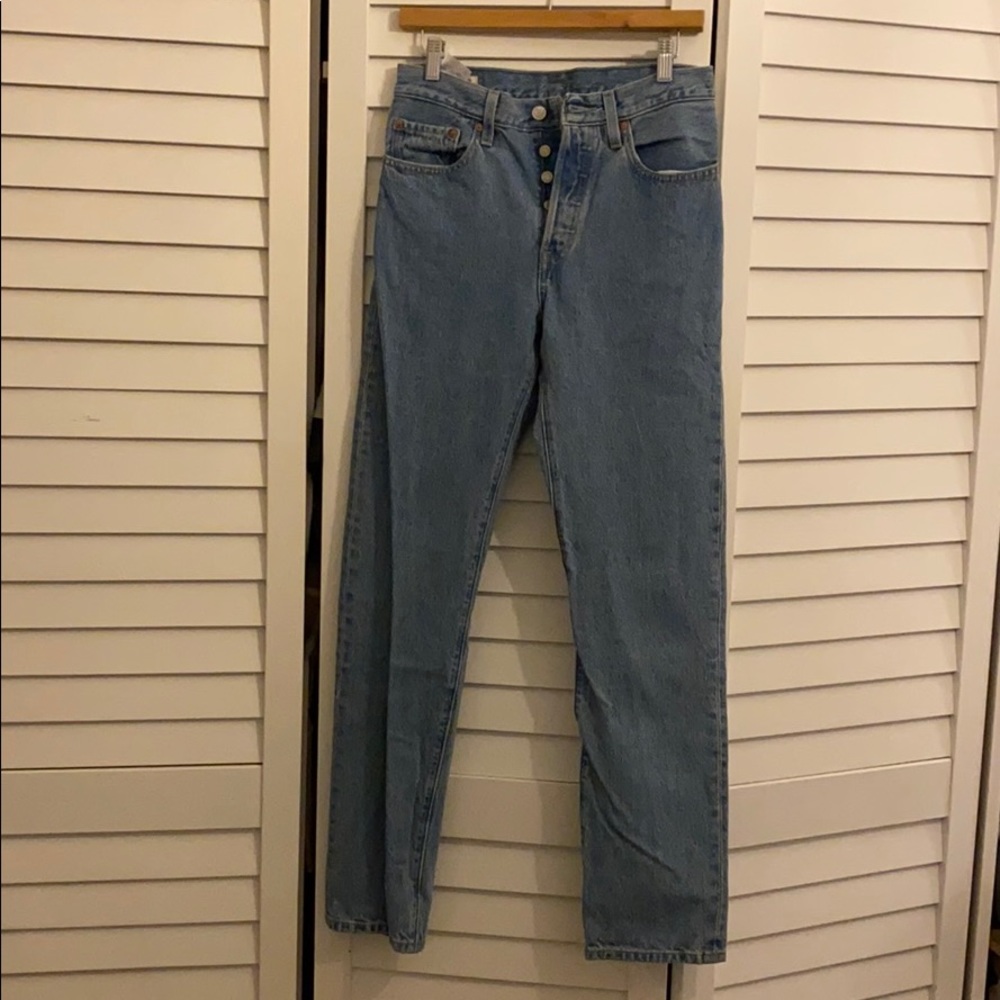 Levi’s 501 original fit high rise jeans